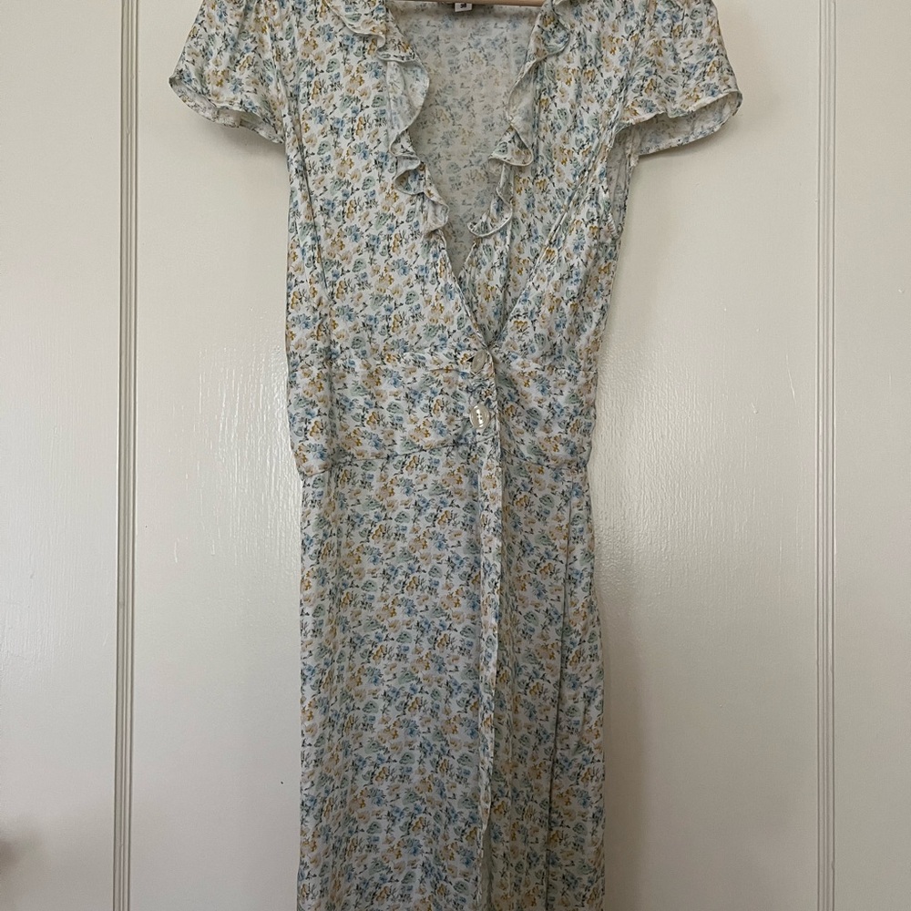 Rouje Flore Mini Wrap Dress - Picture 4 of 10